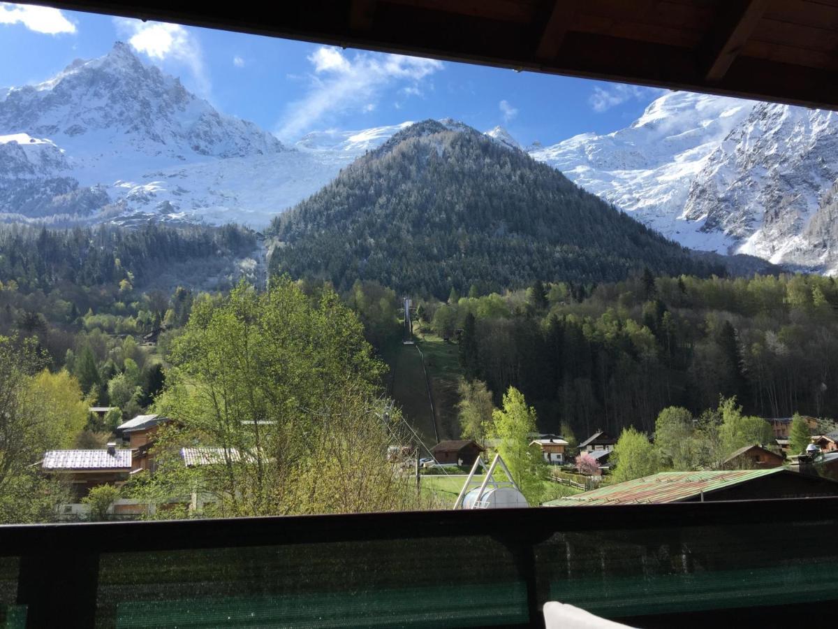 Appartement face au Mont Blanc&Glaciers Chamonix Extérieur photo